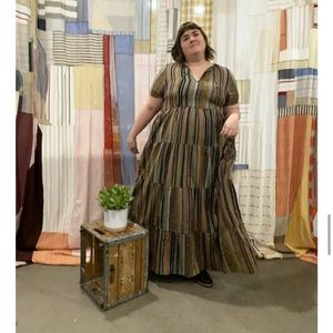 Ace&Jig Resort dress in watercolor XS